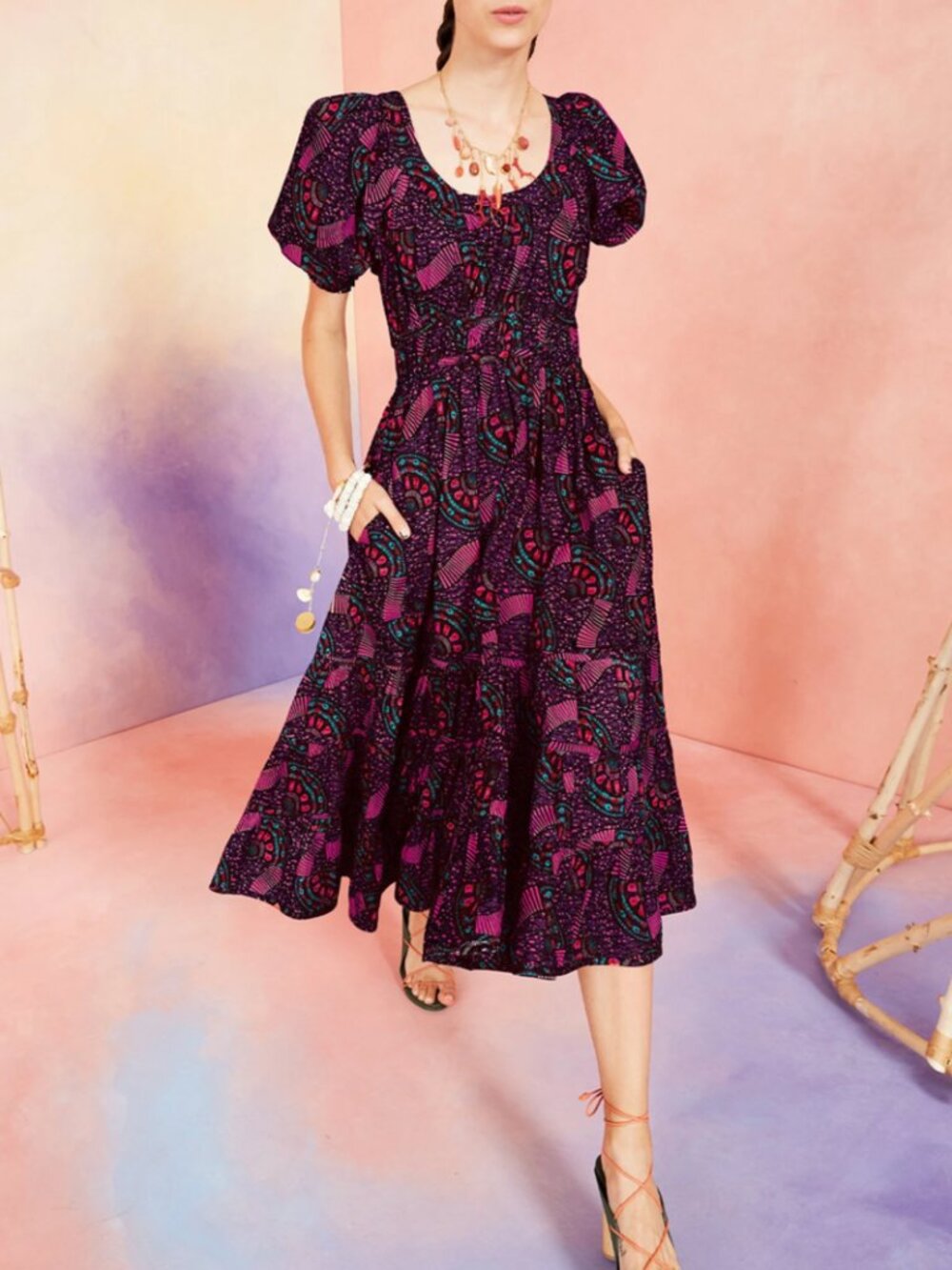 Ulla Johnson Juniper Dress in Violet Size 6